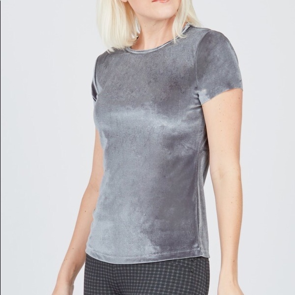 Textured Velvet Top - Picture 2 of 4